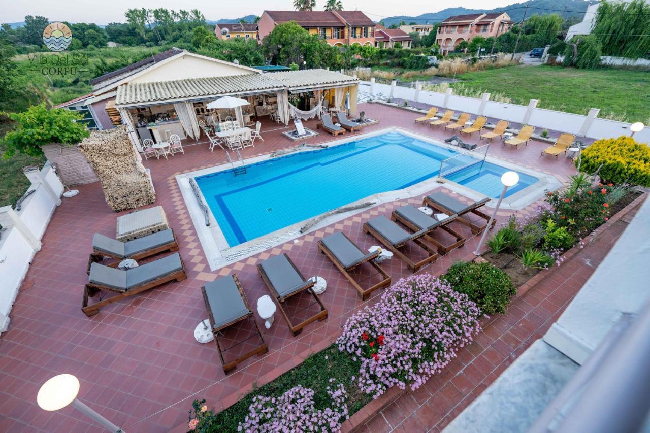 Villa Del Sol Corfu Sidárion Eksteriør bilde