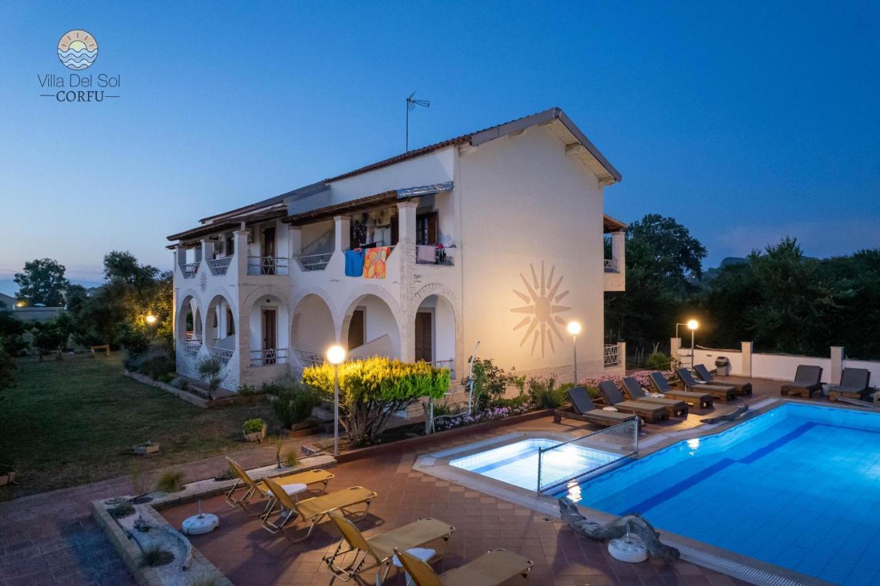 Villa Del Sol Corfu Sidárion Eksteriør bilde