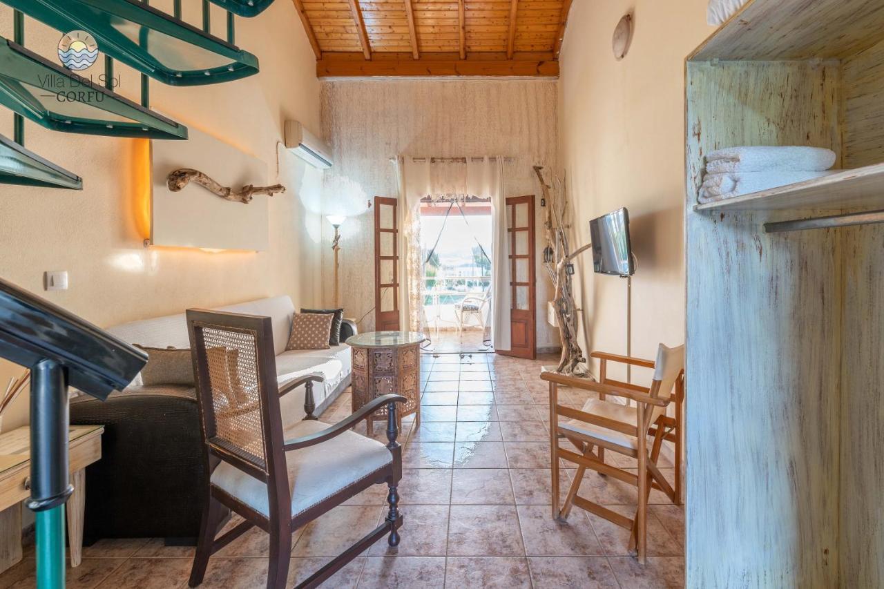 Villa Del Sol Corfu Sidárion Eksteriør bilde