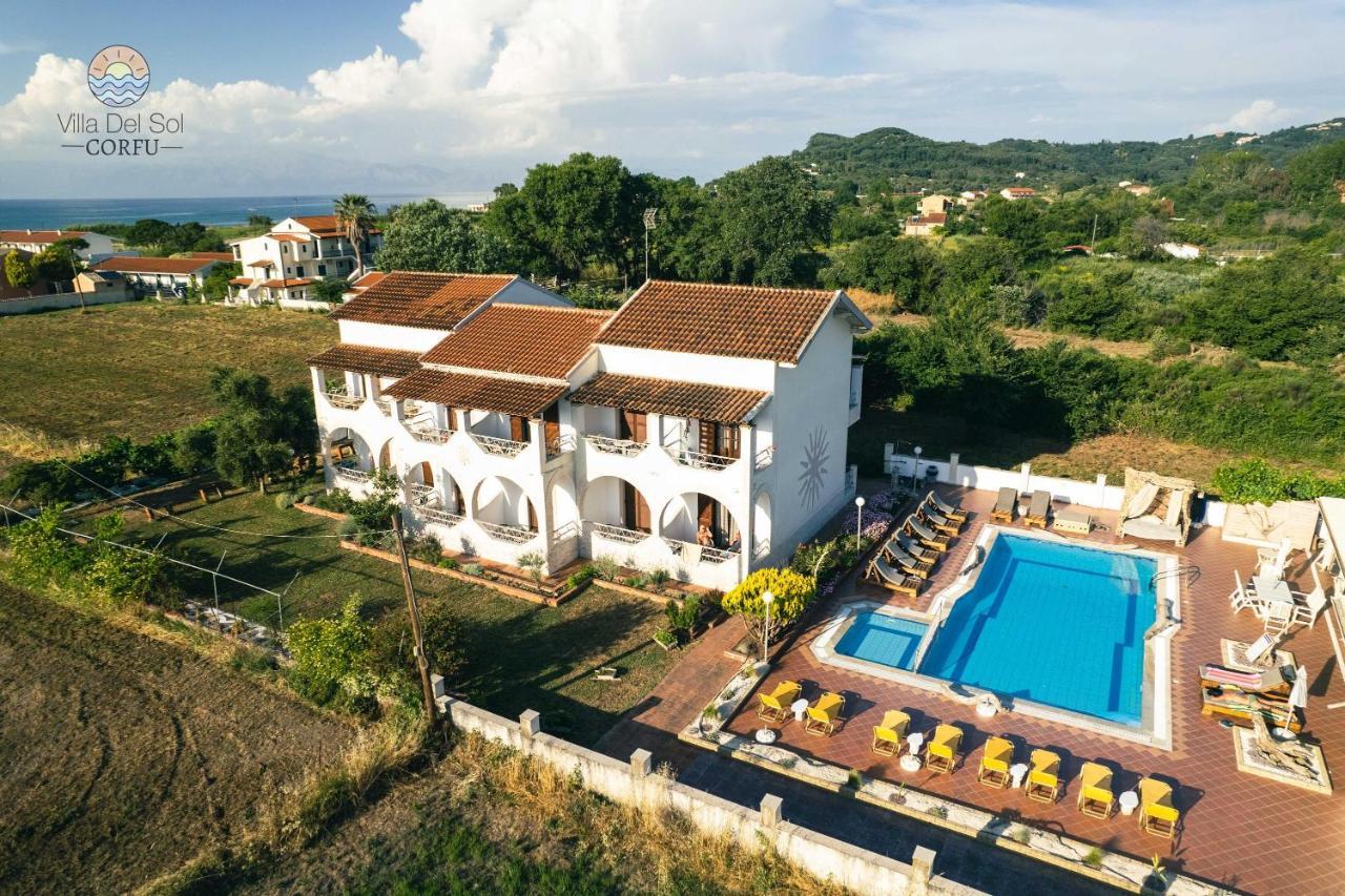 Villa Del Sol Corfu Sidárion Eksteriør bilde