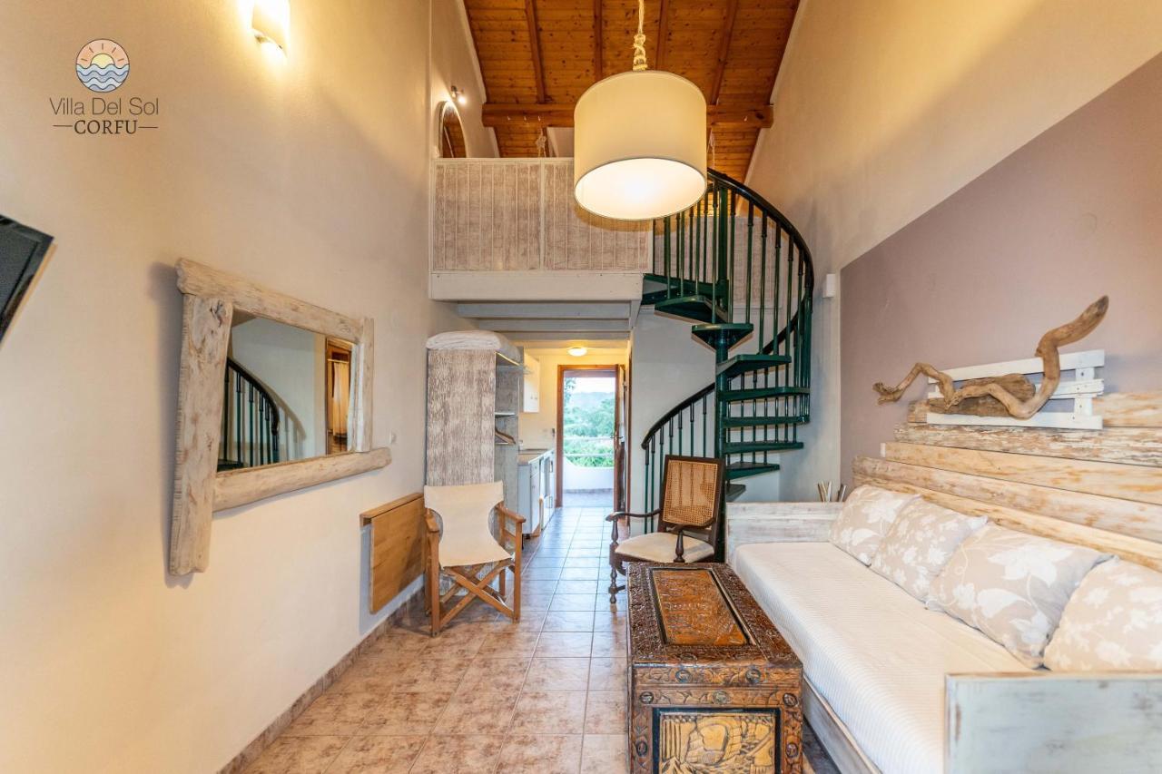 Villa Del Sol Corfu Sidárion Eksteriør bilde