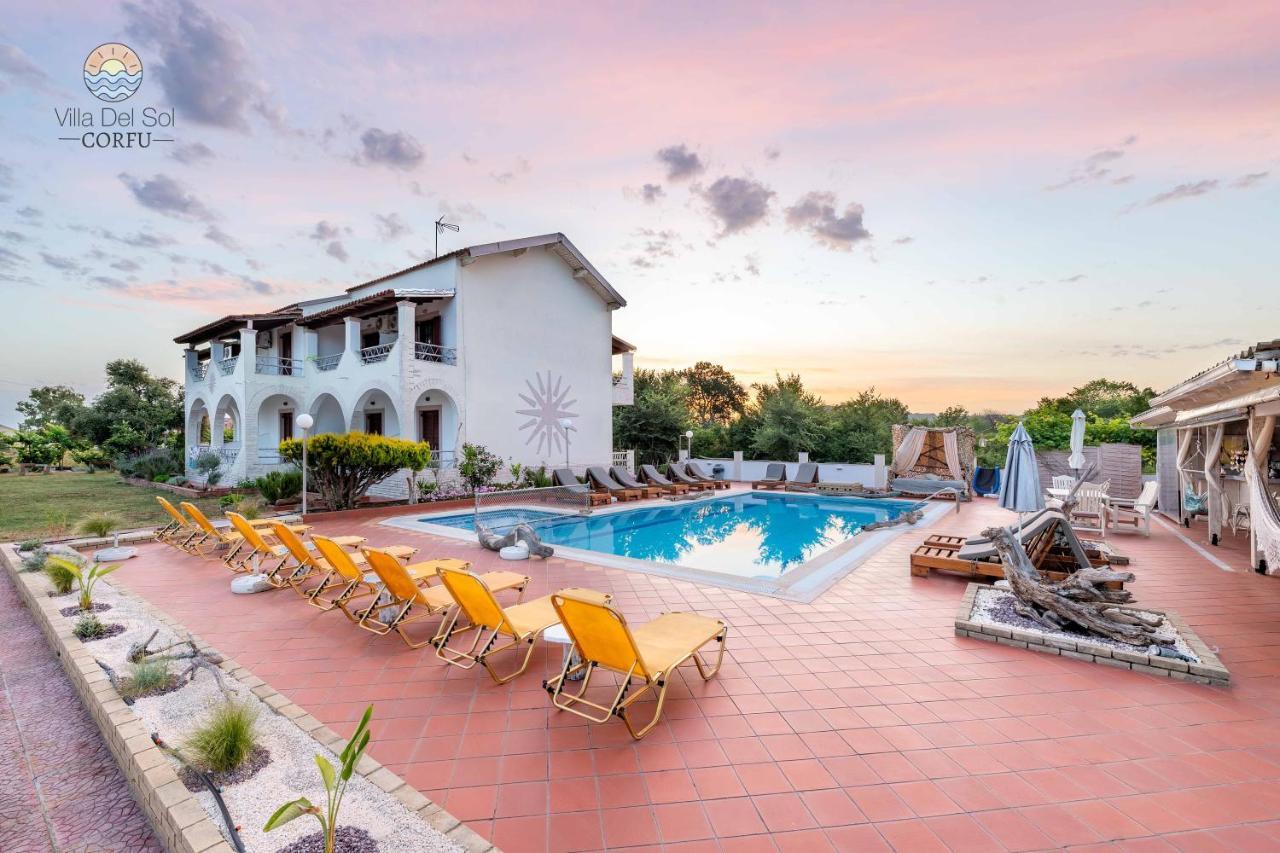 Villa Del Sol Corfu Sidárion Eksteriør bilde