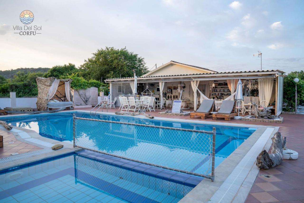 Villa Del Sol Corfu Sidárion Eksteriør bilde