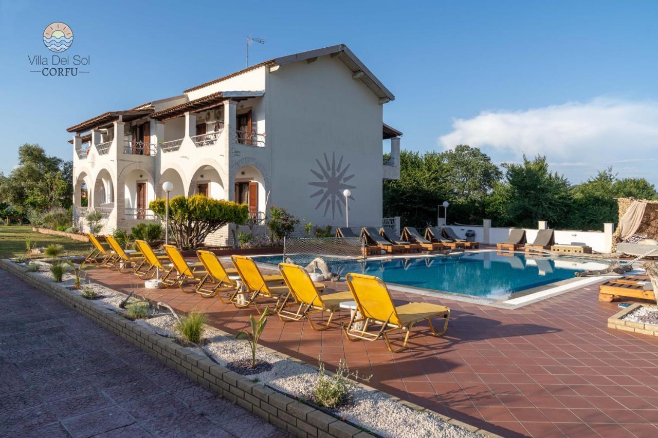 Villa Del Sol Corfu Sidárion Eksteriør bilde