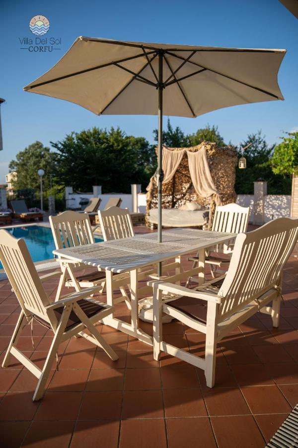 Villa Del Sol Corfu Sidárion Eksteriør bilde