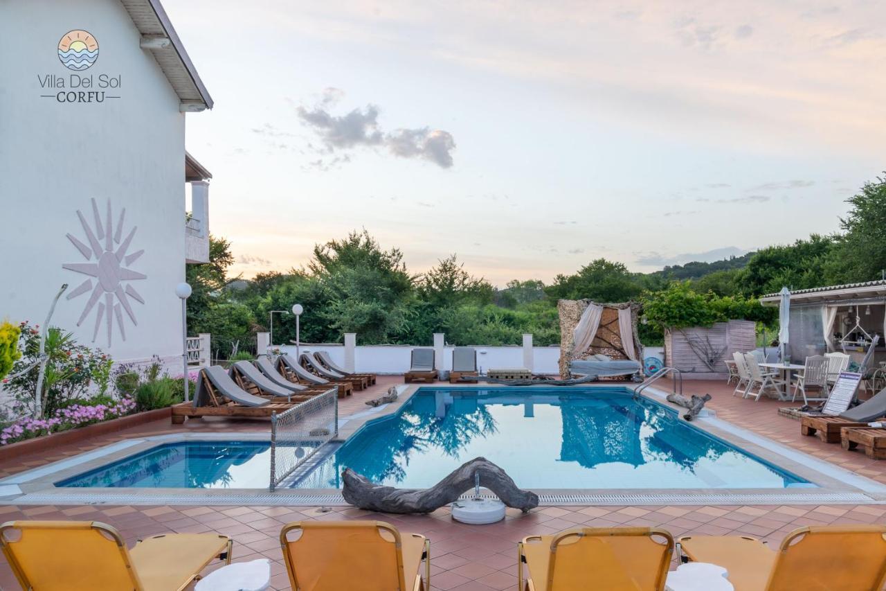 Villa Del Sol Corfu Sidárion Eksteriør bilde