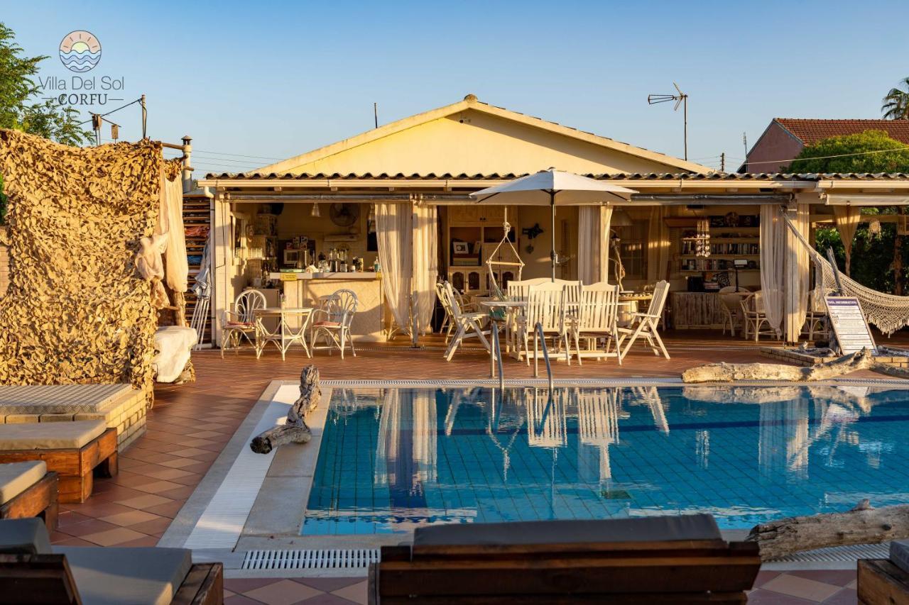 Villa Del Sol Corfu Sidárion Eksteriør bilde
