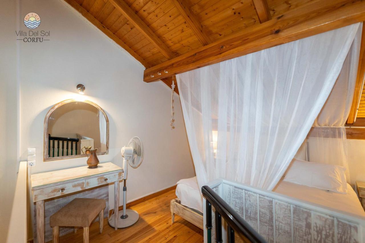 Villa Del Sol Corfu Sidárion Eksteriør bilde